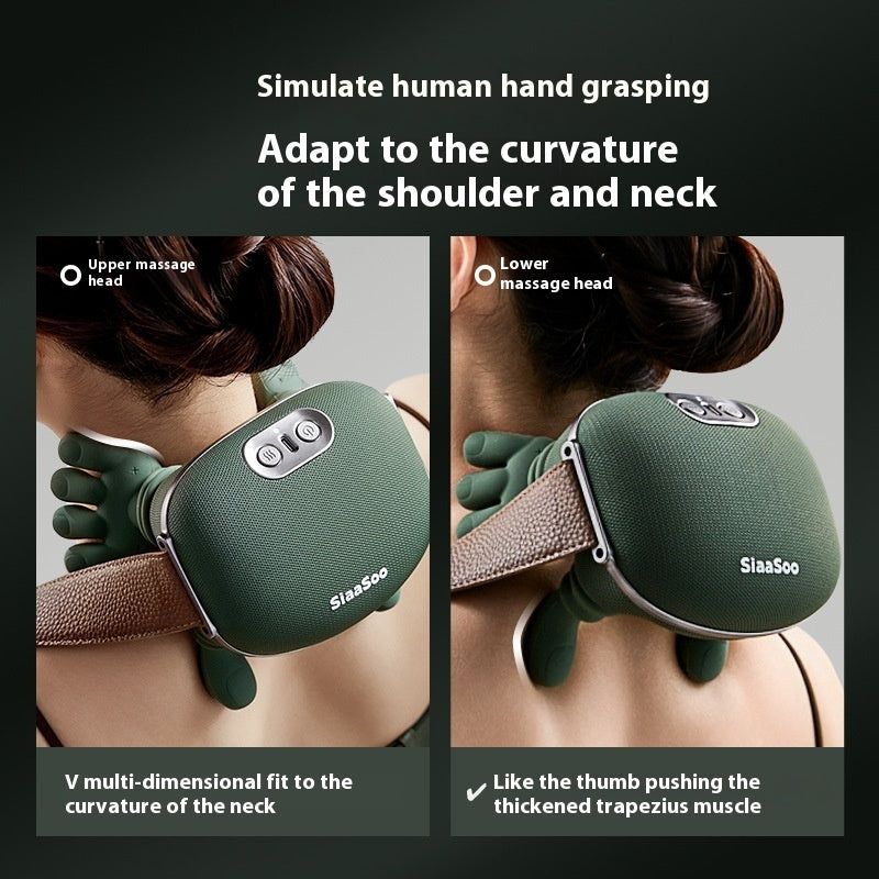 Wireless Electric Neck & Shoulder Massager – Back Kneading Shawl for Pain Relief & Muscle Relaxation