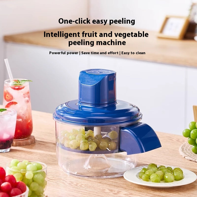 Automatic Electric Grape Peeler – Rechargeable Hands-Free Fruit Peeling Machine for Home & Kitchen